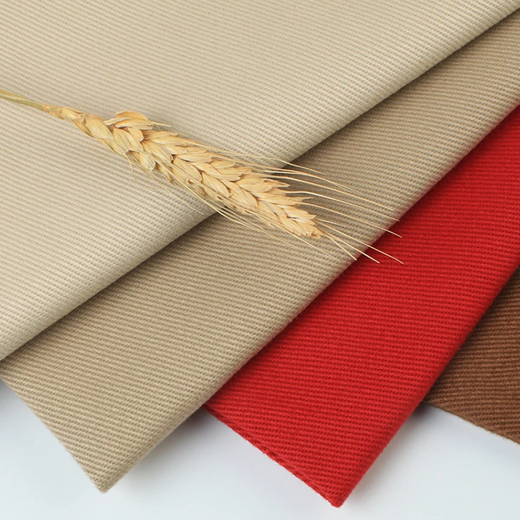 Textiles Manufacturer Customizable Twill Elastane Stretch Shirt Fabric With Cotton