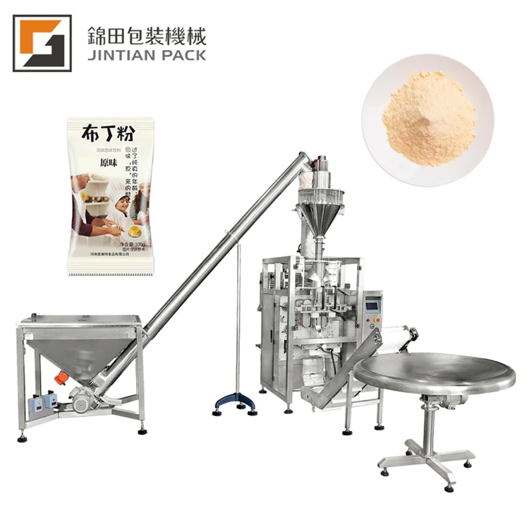 Automatic Vertical Spice/milk/flour/corn starch/wheat flour Powder Packaging Machine For powder pouch
