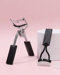 Hot Selling New Eyelash Clip Steel Head Comb 2-piece Set Curling  Device Portable Tool Clip  Eyelash Brush Antiskid Handle