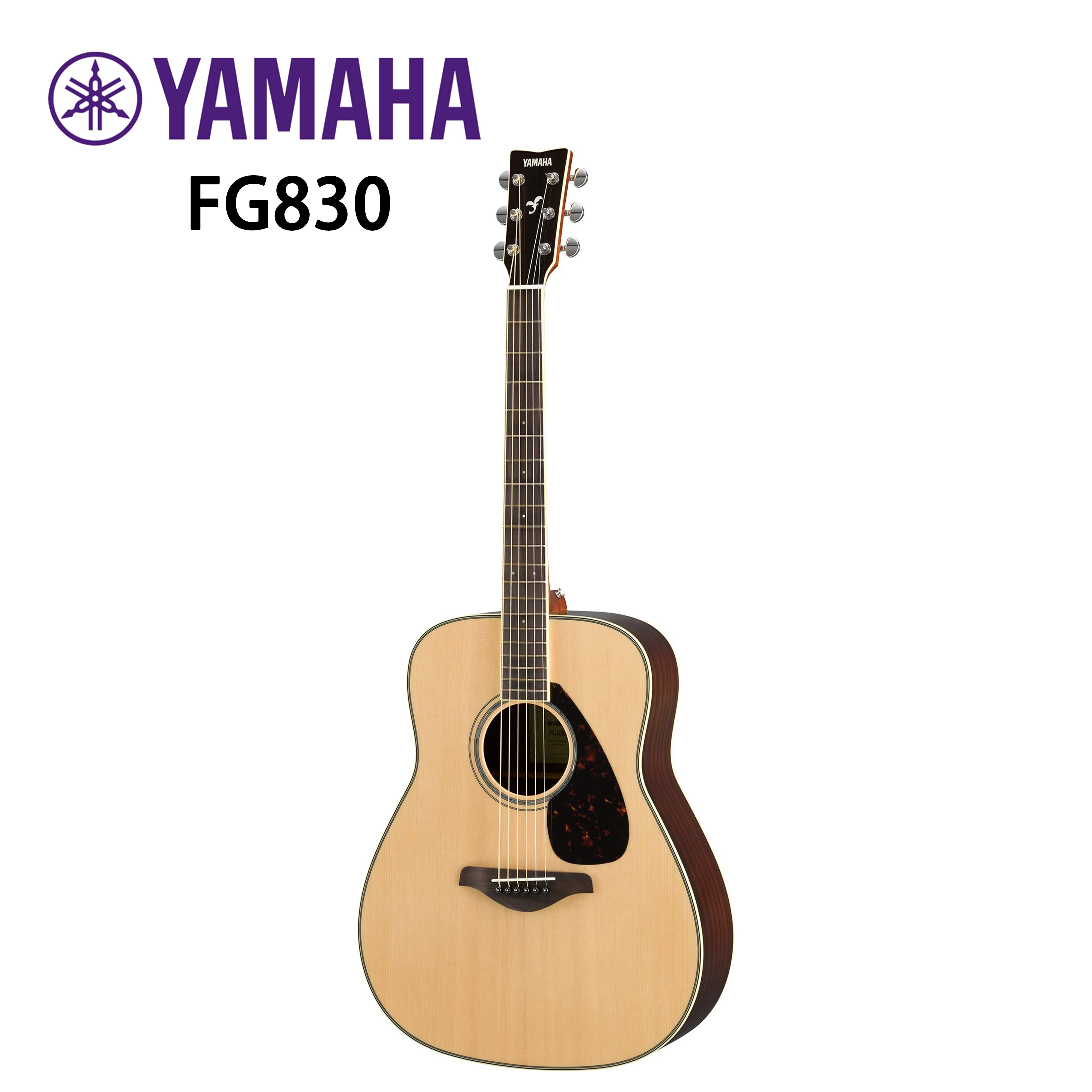 Yamaha Folk Guitar  FG830 Acoustic Guitar Steel guitar Beginner adults and children Steel strings guiatar 41Inch