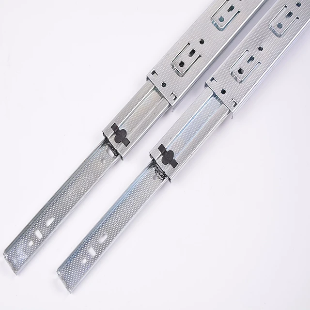 SUS304/SUS201stainless steel fgv drawer runnerSS telescopic channel  drawer slides ball bearing slide