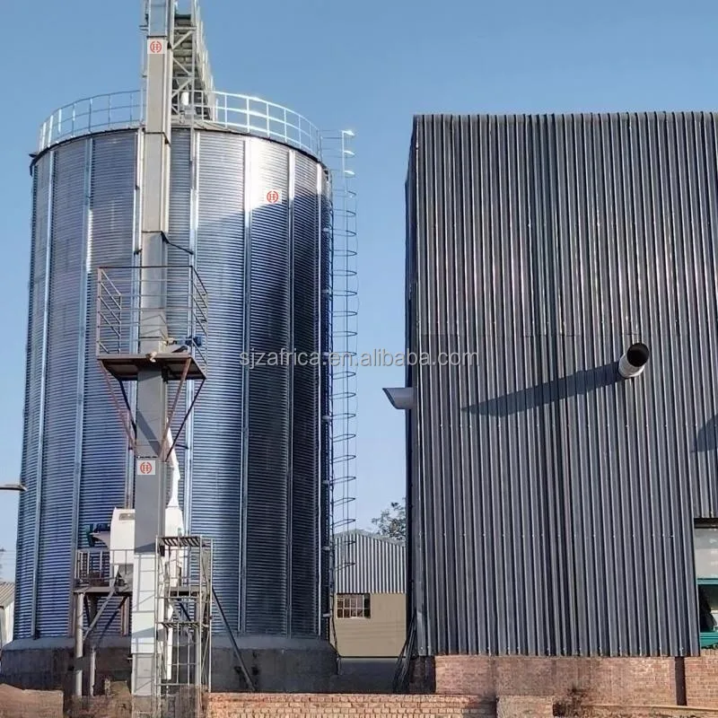 grain galvanized maize corn storage silos