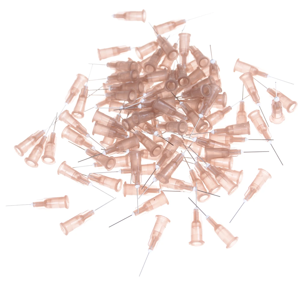 OEM 100Pcs Useful New Hot sale High Quality Solder Paste Adhesive Glue Liquid Dispensing Needle Wholesale