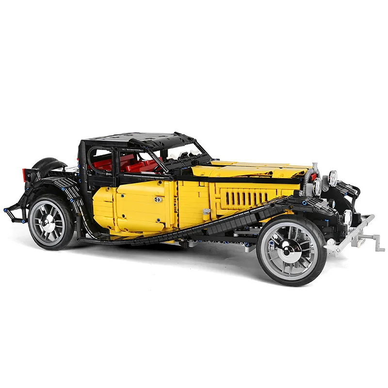 Mould King 13080 High-Tech RC Super Racing Car Building Blcoks Toys App Motorized Classic Vintage Car Set Kid Christmas Gift