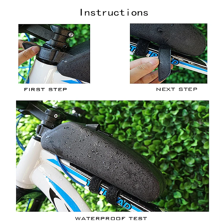 Bikepacking Waterproof Cycling Touring Pouch Bike Handlebar Phone Bicycle Mount Bag