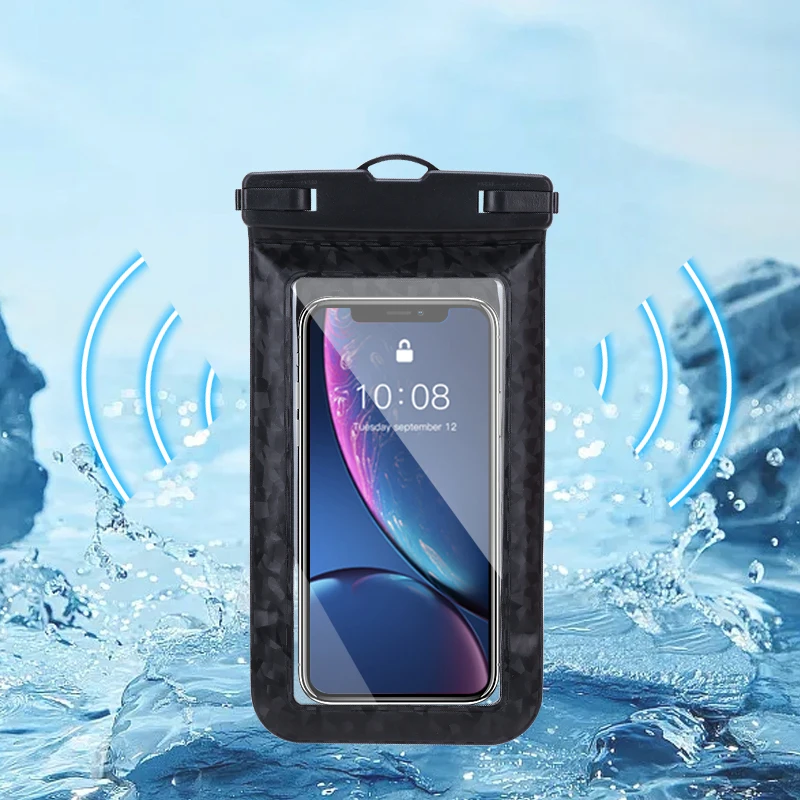 Universal Waterproof Phone Case IPX8 Waterproof Phone Pouch Dry Bag Compatible for iPhone Galaxy Outdoor Bag