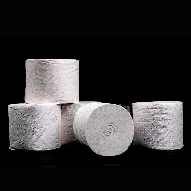 Wholesale Customized Super Quality High Absorbent White Label Standard Roll Printed Toilet Tissue