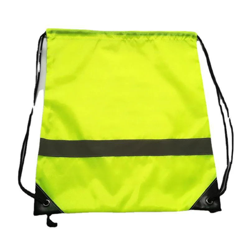 Персонализированный Рюкзак-тоут на шнурке, детская спортивная сумка из полиэстера с логотипом