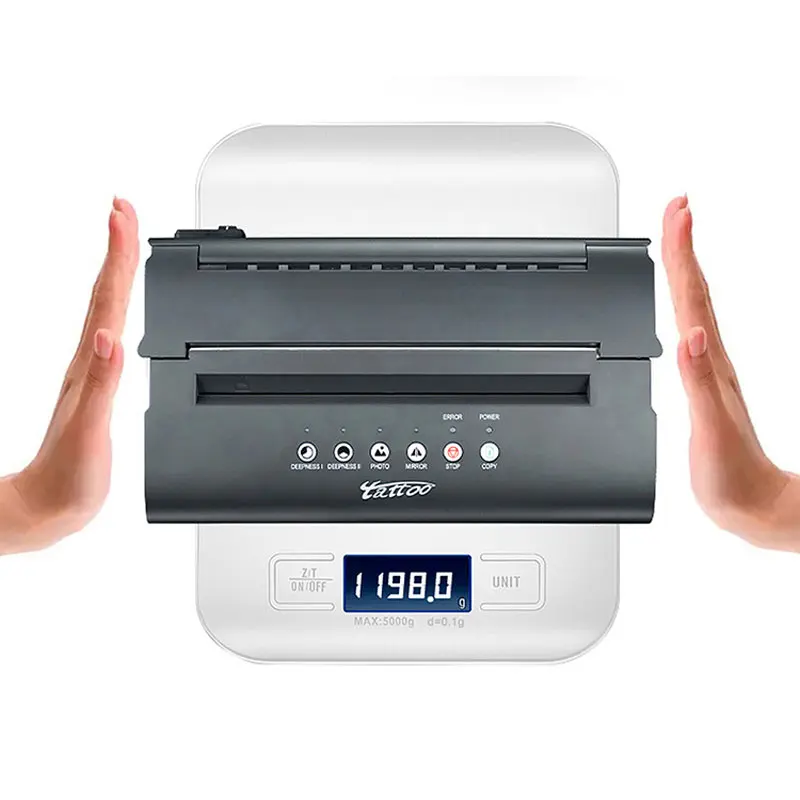 Kissure Tattoo Transfer Machine Stencils Device Copier Printer Drawing Thermal Tool For Tattoos Photos Transfer Paper Copy Print