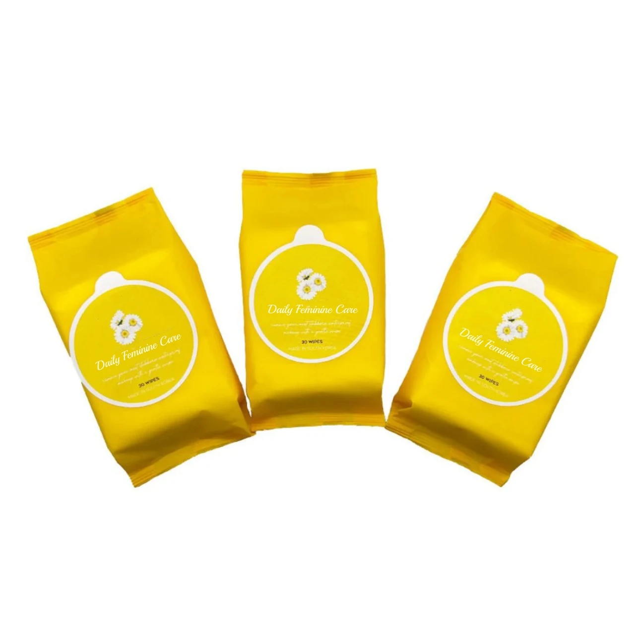 Chamomile Extract Gynecologist Recommended pH-Controlled Lady Wipes