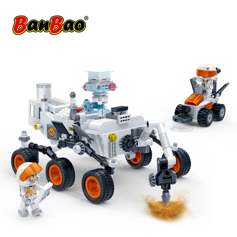 Popular Toys 6418 Explore Mars Series Building Bricks Toy For Christmas Gift