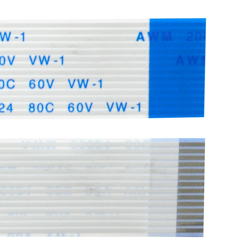  10 Pin FFC FPC Гибкий плоский кабель 1 0 мм AWM 20624 80C 60V VW Тип
