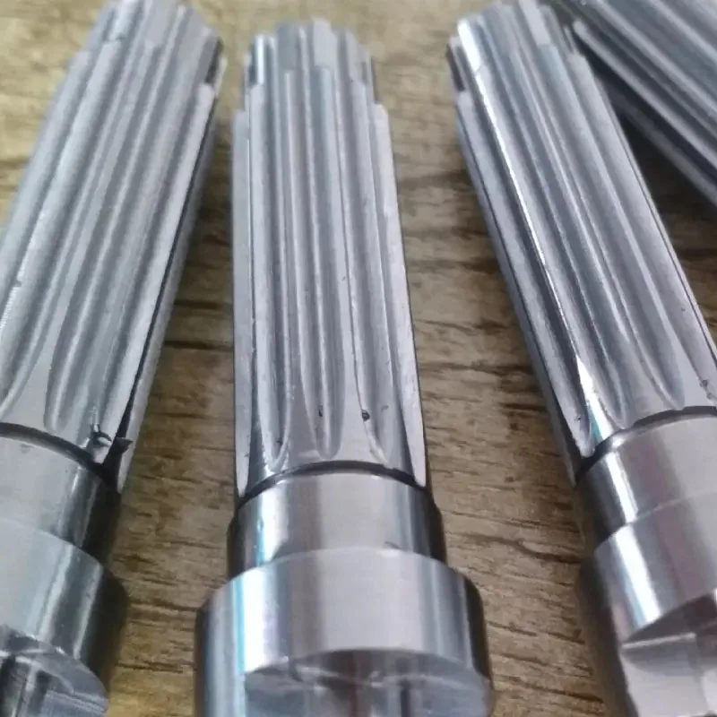 Customer Made Factory Supply Precise Cnc Lathe Turning Machining Stainless Alloy Steel Gear Shaft