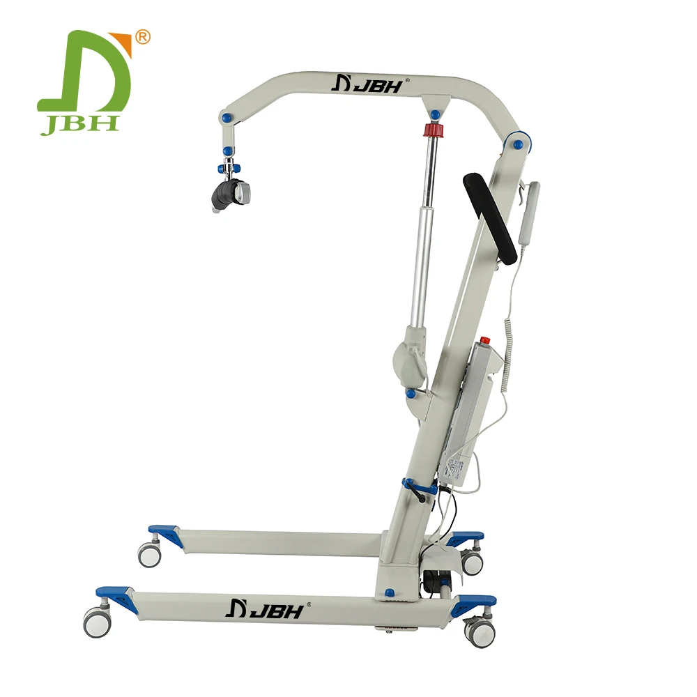 Nursing equipment 2 functions disabled electric lifter bed and chair sit to stand patient transfer hoist lift