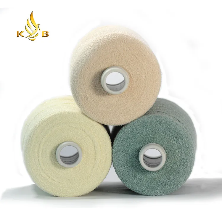 China Custom Hair Yarn Super Thick Yarn Space Dye Centipede Yarn