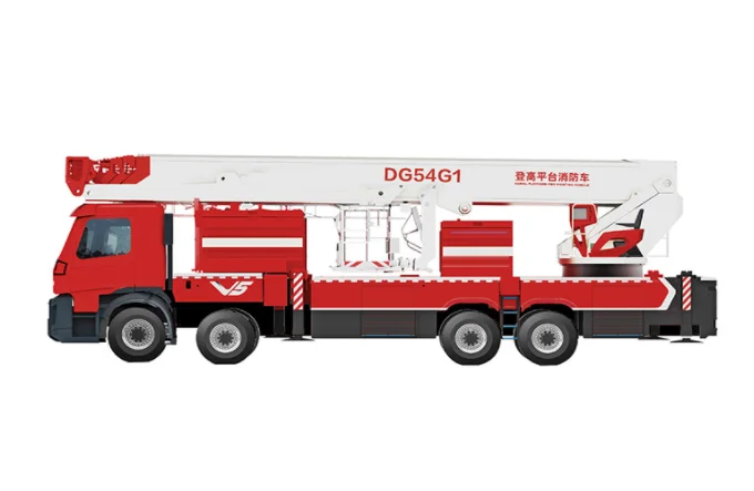  2021 горячая Распродажа DG54G1 воздушная платформа 54m пожарная машина по лучшей