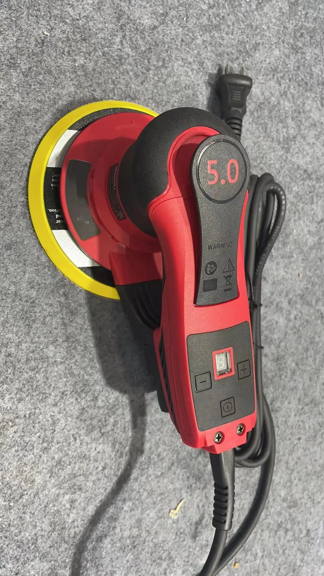 HPOS-450 450 Вт 6-дюймовый электрический бесщеточный шлифовальный станок с переменной