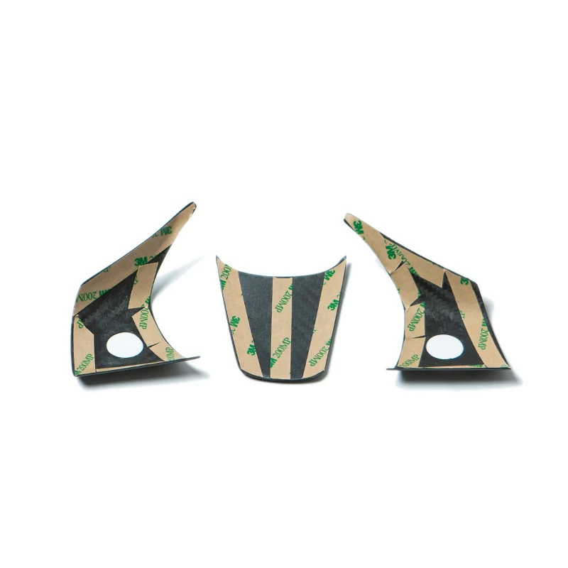 Car Interior Dashboard Wood Wrap Stickers Steering Wheel Car Styling Interior Mouldings For Tesla Model 3