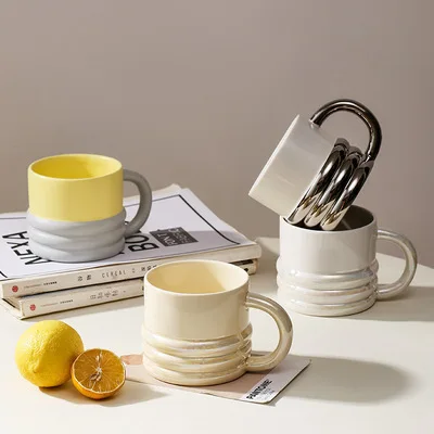 Yyds Nordic plating Colorful Ceramic Mug