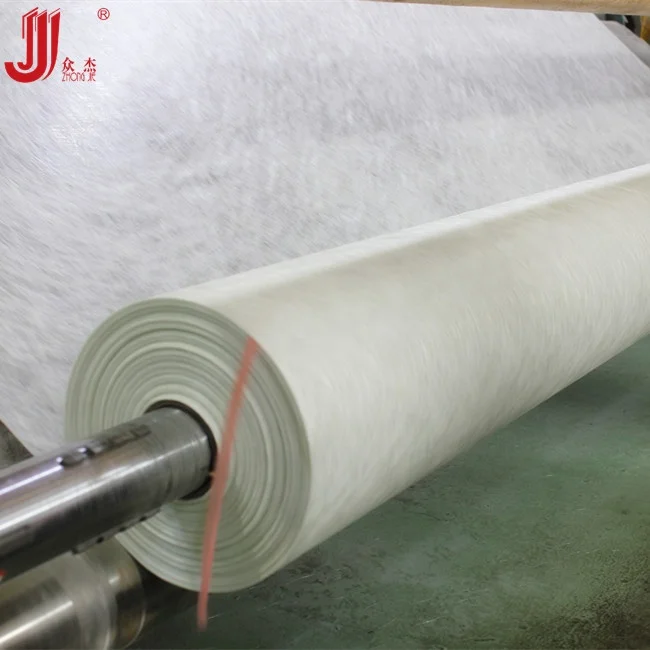 Hand Lay up Waterslides veil 300g E-glass powder chopped strand mat