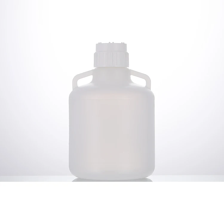 Easy to Carry 4L10L 20L 50L PP Plastic Nalgene Round Carboy for Laboratory Large Capacity Distilled Water Storaging Bottle