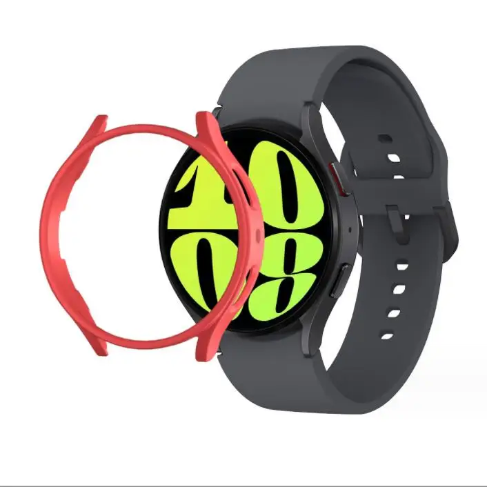 for Samsung Galaxy Watch 6 40mm 44mm 43mm 47mm Lightweight Scratch-Resistant Hard PC Thin Bumper Case