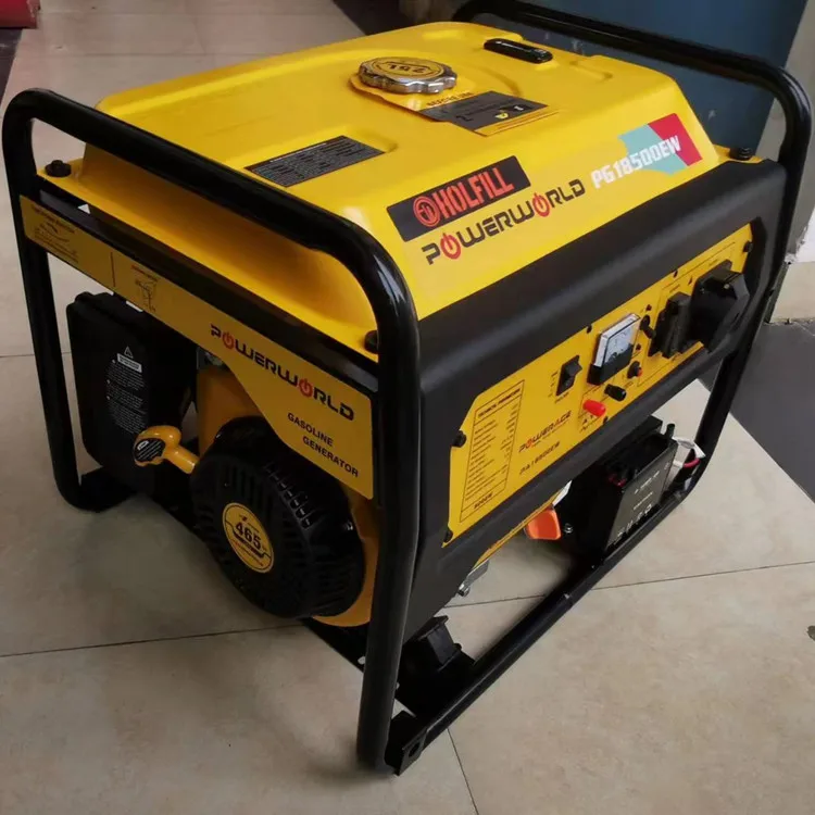 China 8500w Portable Gasoline Generators with Three Phase Electric Start