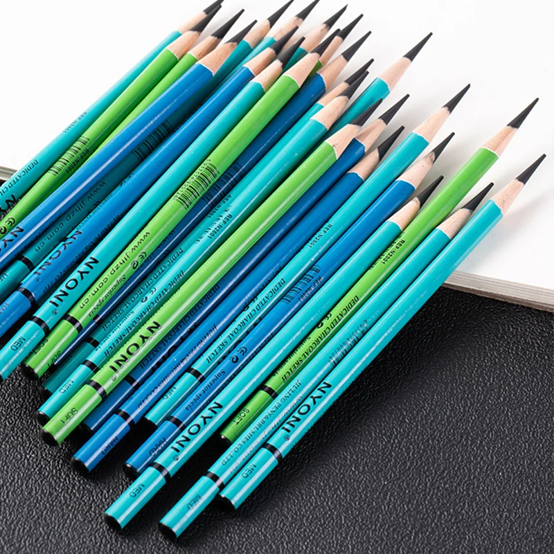 Nyoni soft medium hard drawing sketching charcoal pencil set