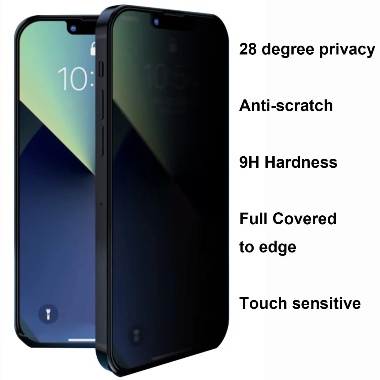 Anti Peeping Nano Ceramic Film Screen Protector Privacy For iPhone 15 Pro Max Matte Soft Anti Spy Tempered Glass For iPhone 14