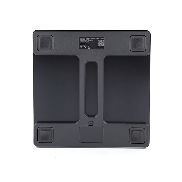 Hot Sale Bluetooth Weight Scale Battery 3x1.5 AAA Battery Bathroom Digital Smart Lcd Display Body Fat Weight Scale