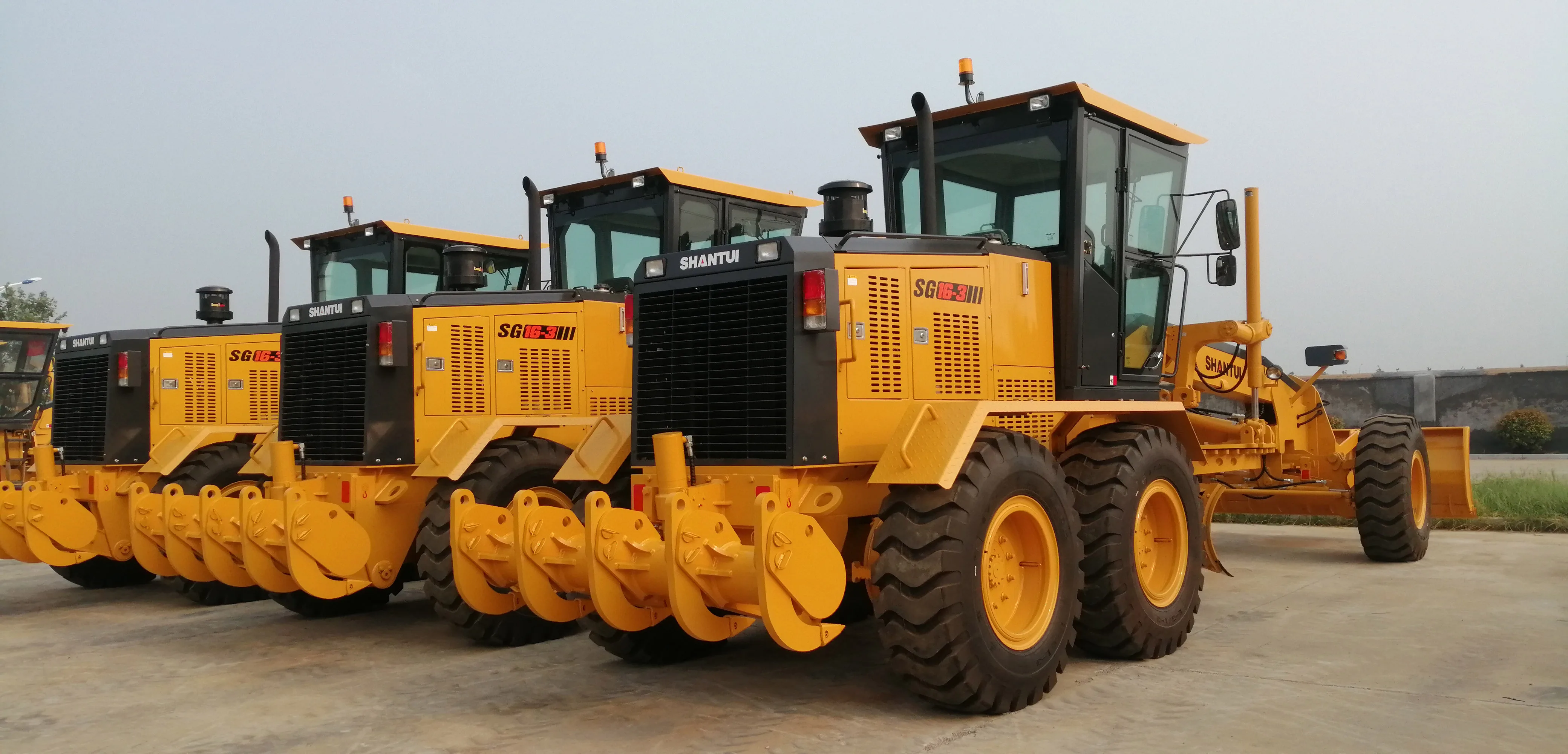 China famous Brand SG17-B6 Motor Grader Machine with with Ripper and Blade for Sale