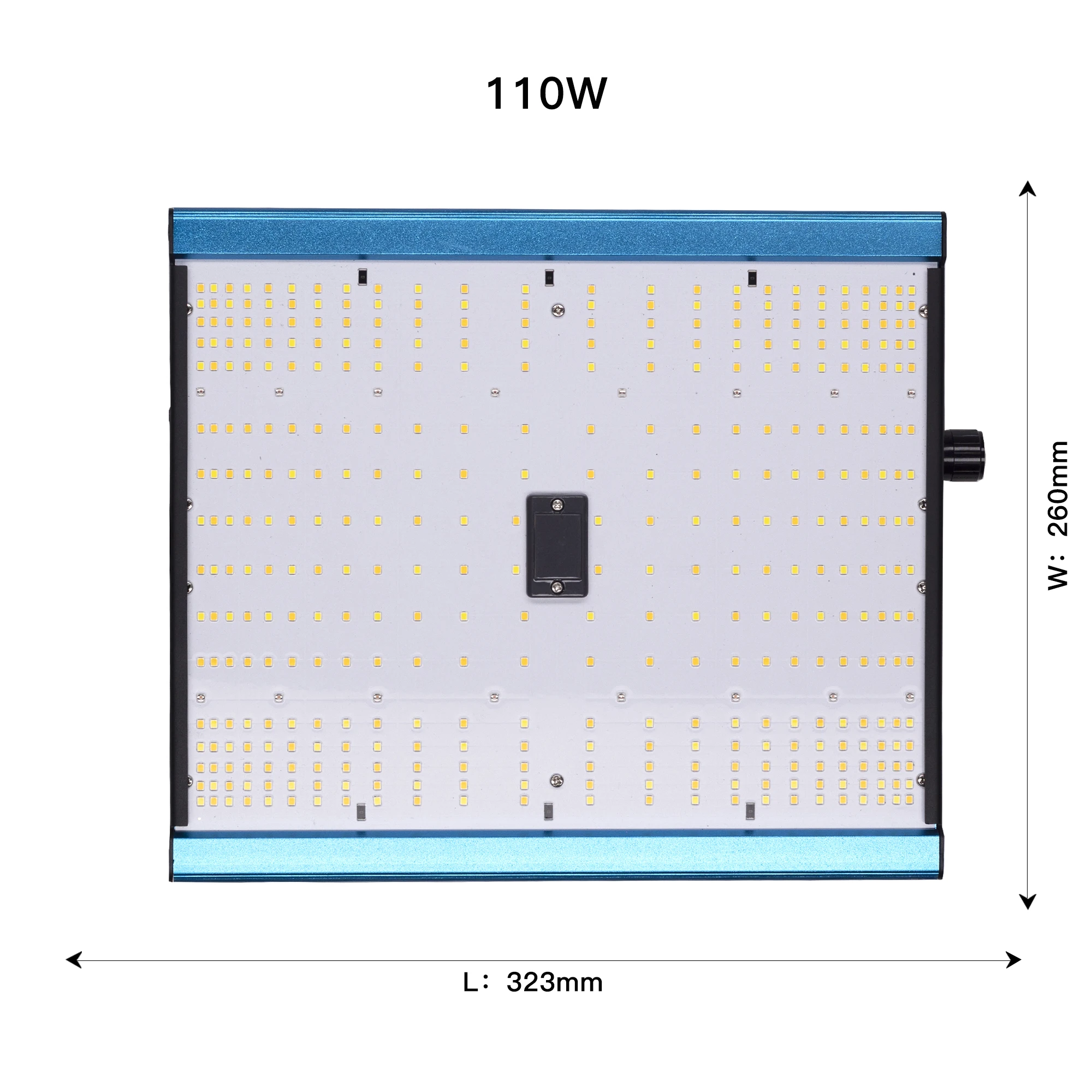 Hot Selling Brand New Original Inverter Plc 600W Uvb 301h Chip Lights For Indoor Plants Led Grow Light Panel Plus