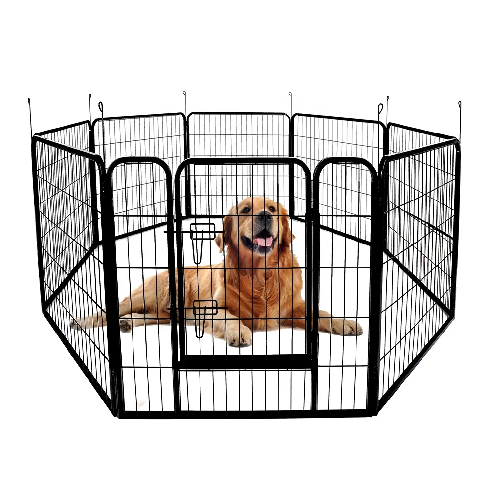 Lorenzo ODM Recinto за короткие сапоги Cani H120xW80 из оцинкованной рифленой собаки питомника ограждение, манеж для игры со Heavy Duty jaulas Para нашивками Perros собачьей будки