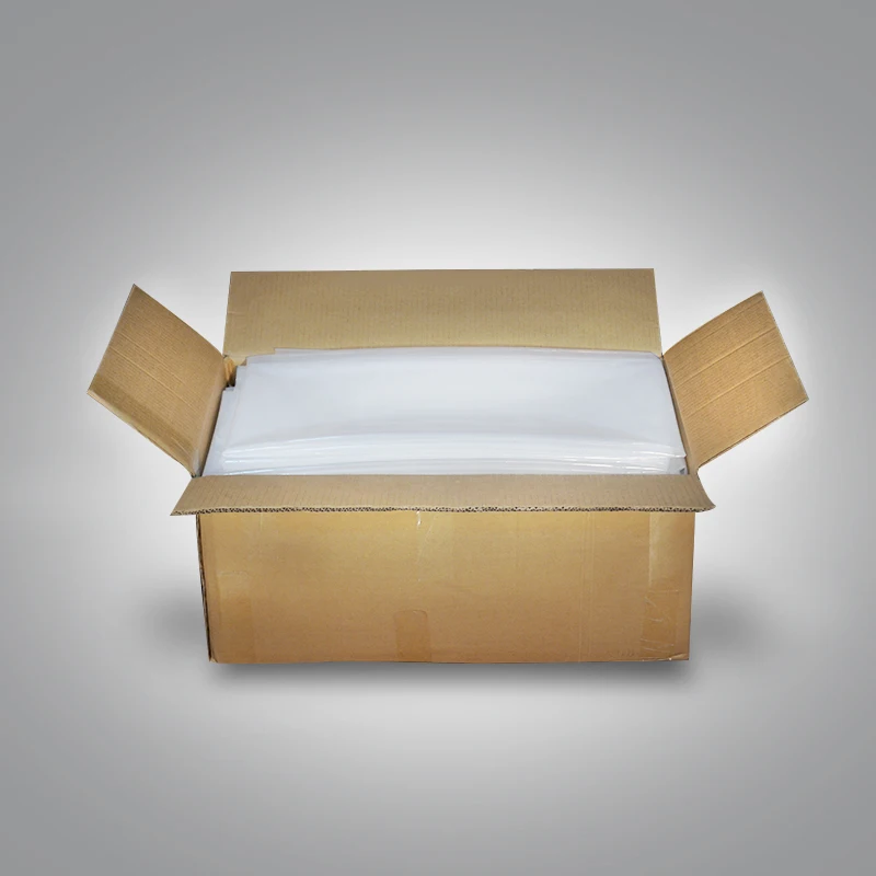 Hdpe plastic bag on roll can print logo for four colors