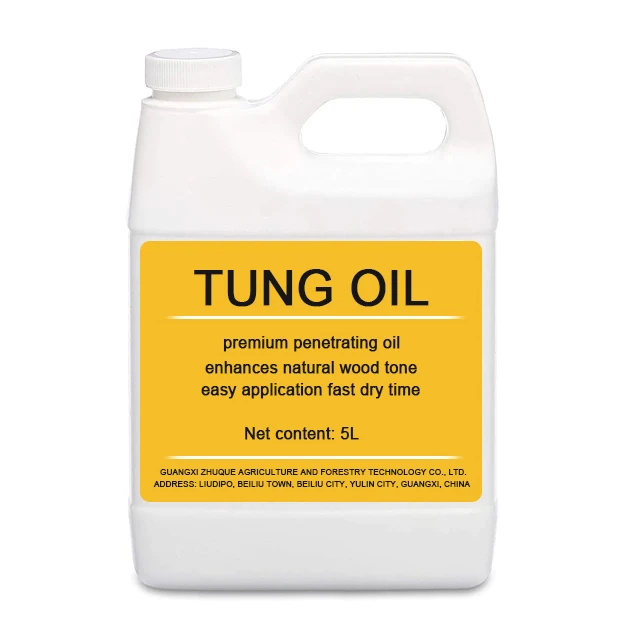 Pure Tung Oil  natural, non-toxic and food safe good penetration into all types of woodhelps to prevent drying and deterioratio