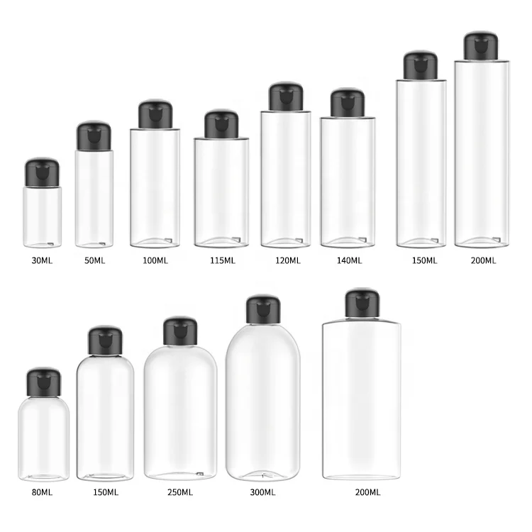 Manufacturers custom 24/410 cosmetic plastic bottle screw flip top cap