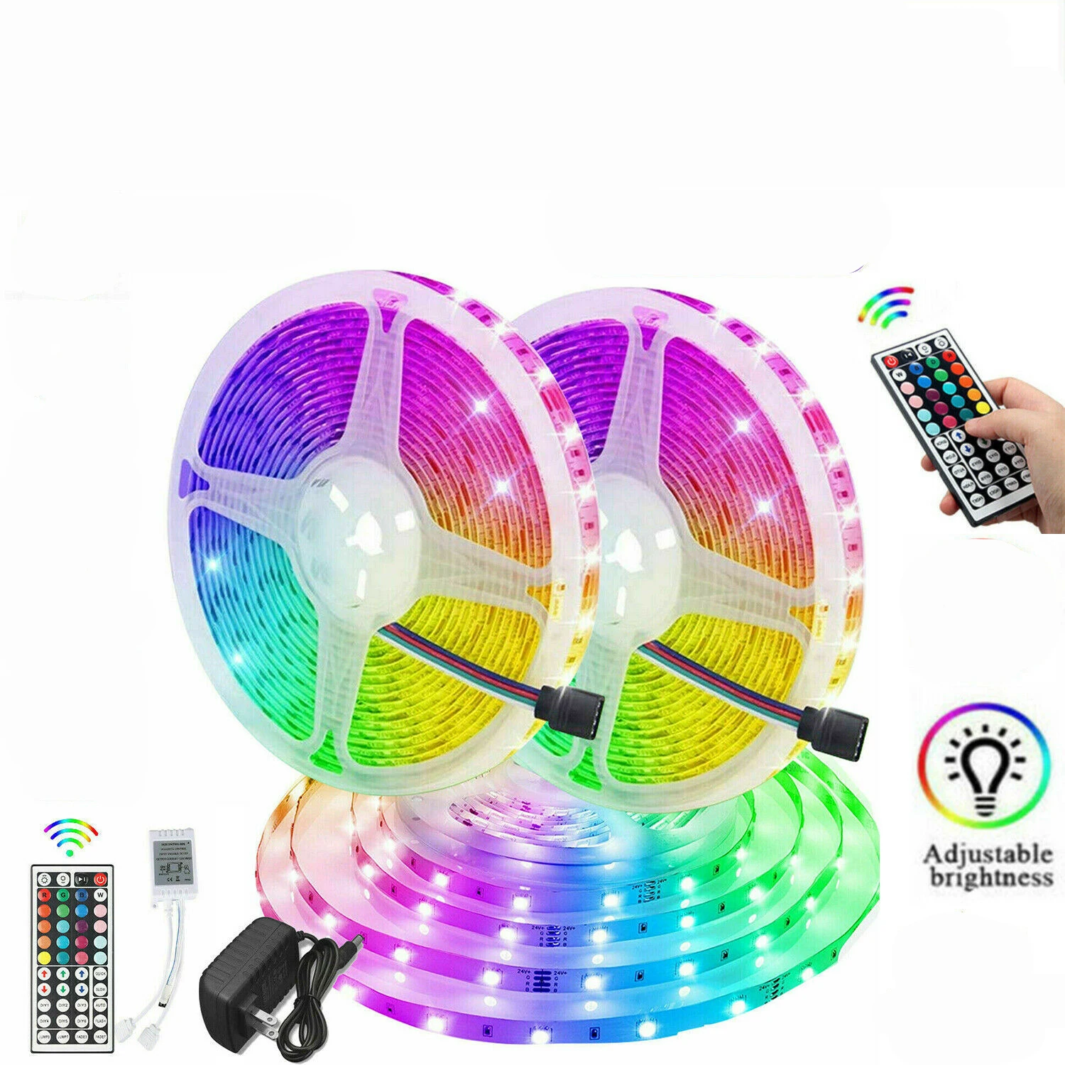 China Supplier 5M 10M 15M 2835 Waterproof Flexible Tape 5050 Rgb Led Strip Light