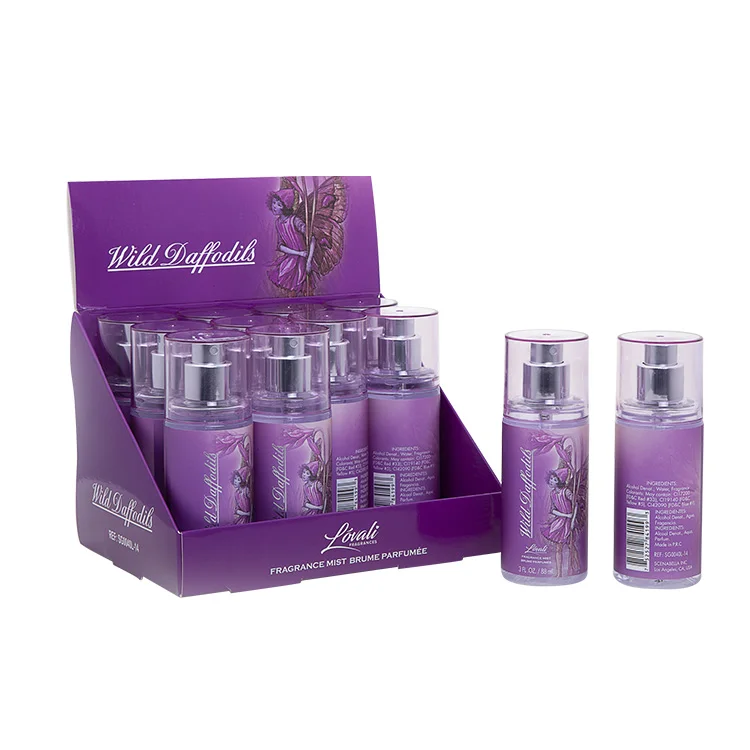 88ml body spray display box perfume for men and women odm