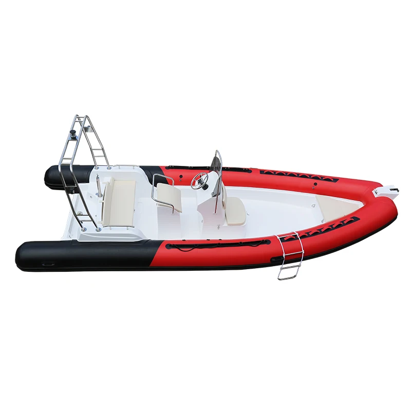 Haote Sailing Rubber Small Bateau Aluminum PVC Racing Barcavetroresin Plastic Rafting Boat for Water Sports Fishing Drifting