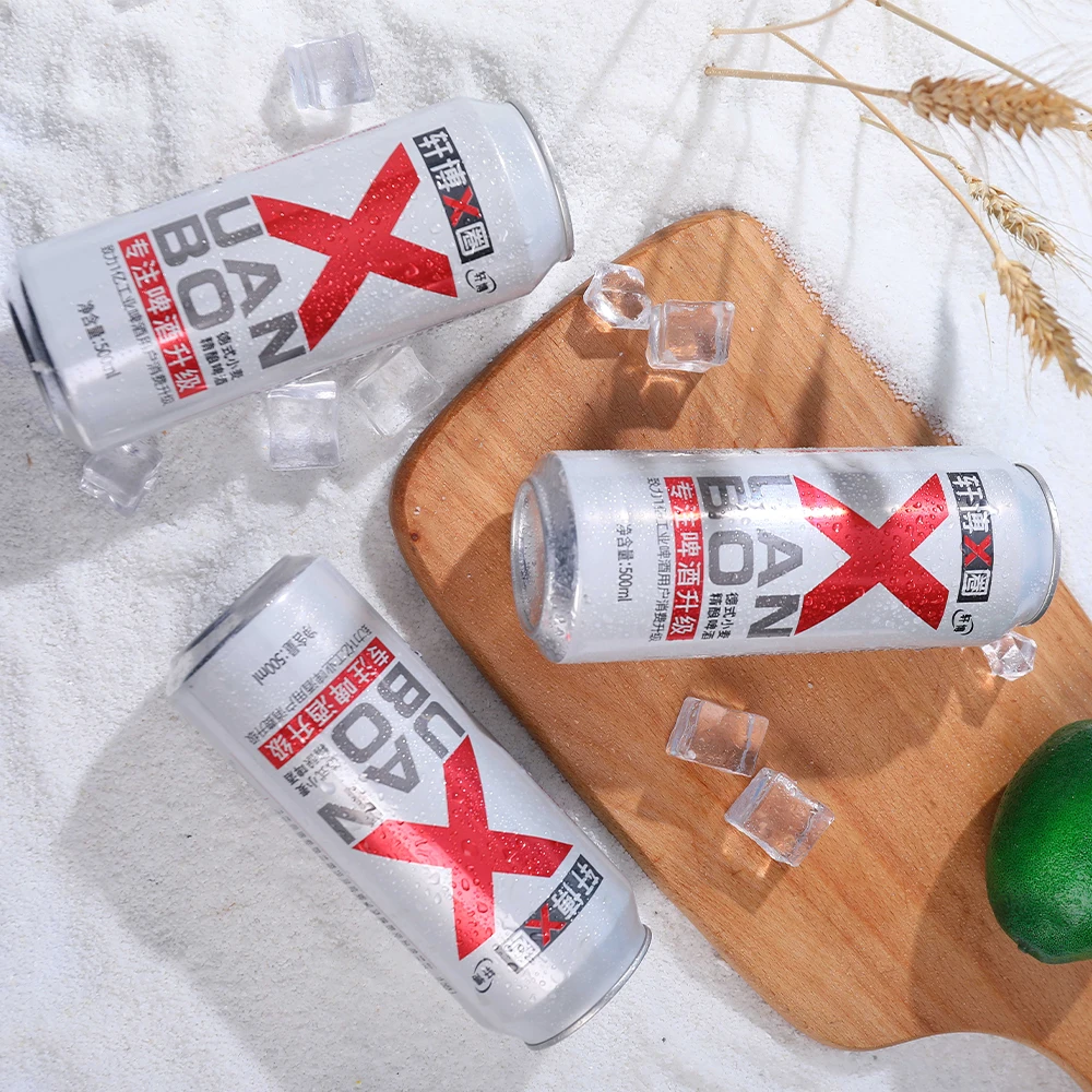 XUANBO CRAFT BEER   500ml in CAN  FROM CHINA 10P   GERMAN WHEAT BEER WHOLESALE