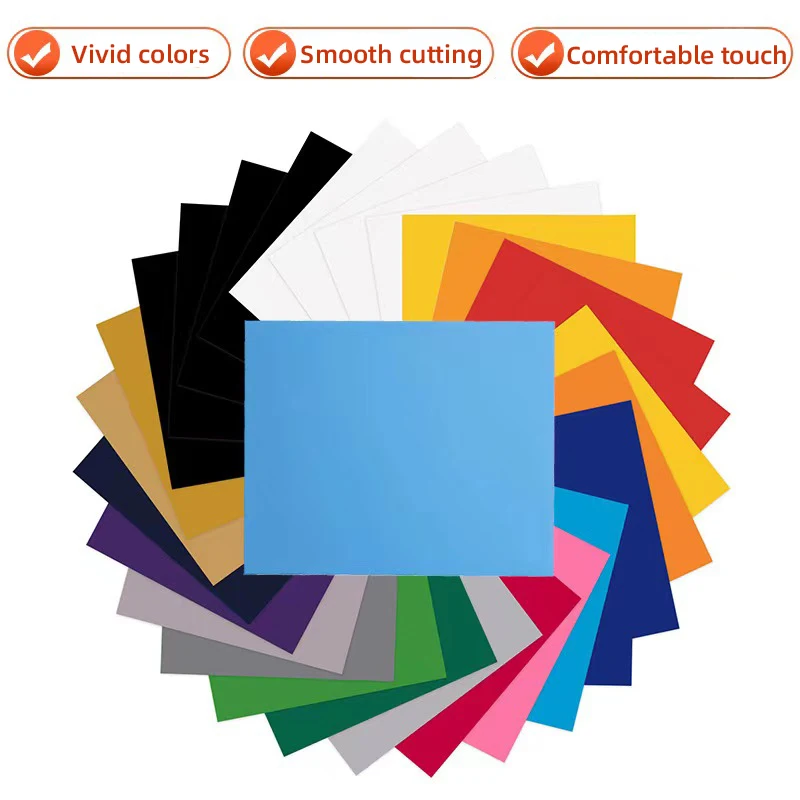 Heat Transfer Vinyl Rolls 50cm*1m Textiles HTV 3D Foam Puff Film Light Storing Foaming Transfer Vinyl for Clothing