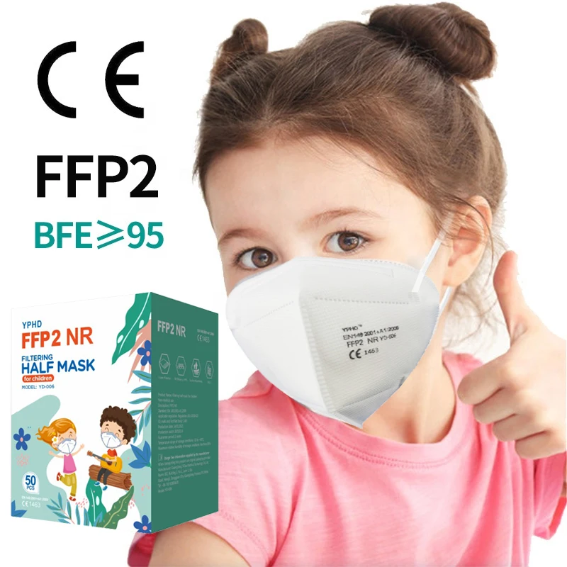YPHD CE ffp2 wear easily disposable high quality protective children mask disposable