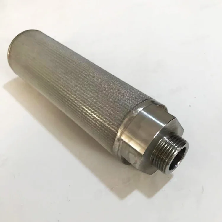 Mesh 100 Nickel Sintered Metal Fiber Felt Mesh Filter Cartridge Wire Mesh Water Filter Material