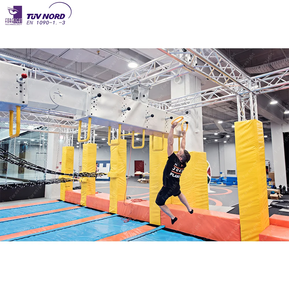 Indoor gym ninja obstacle kit equipment for kids