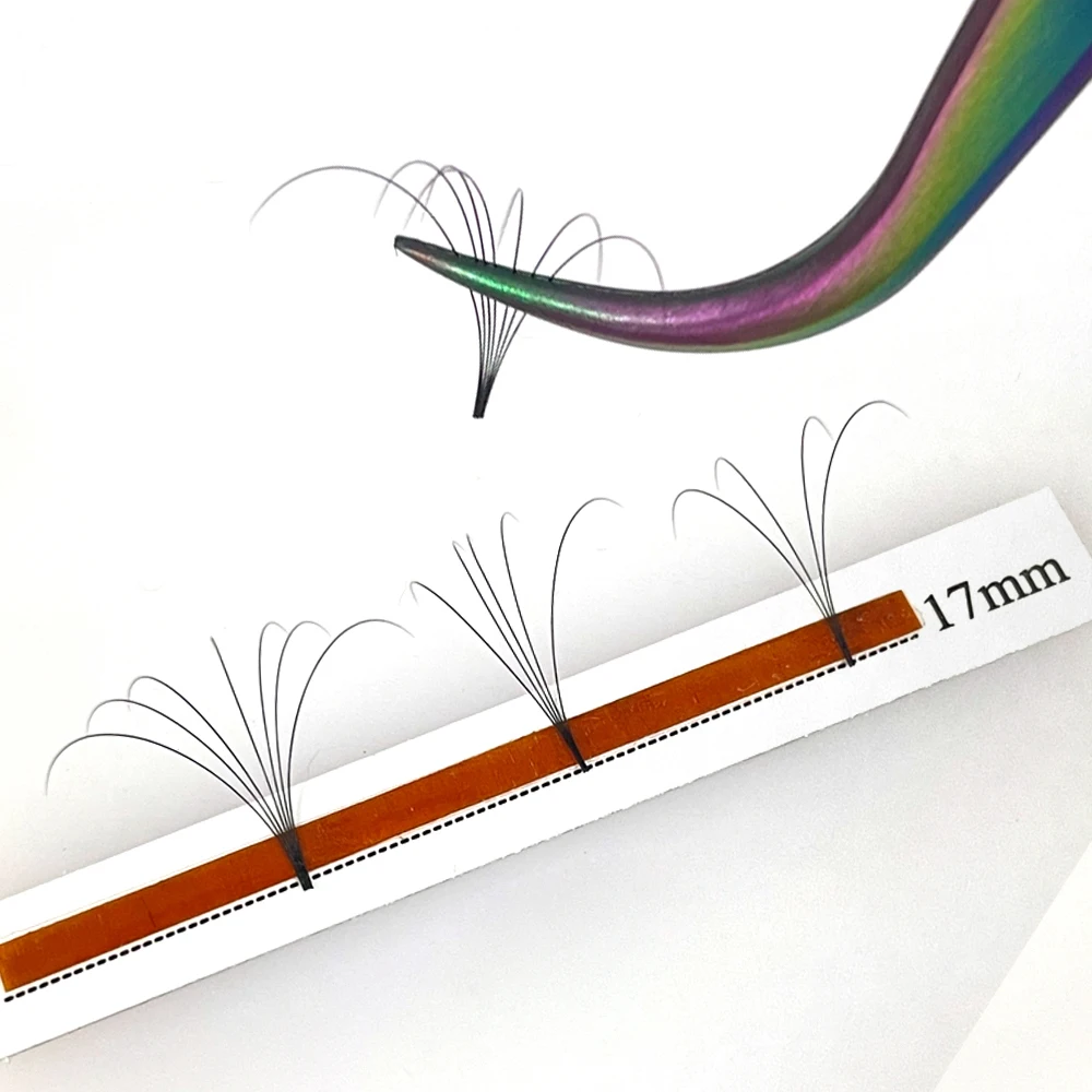 J B C D Curl 8-25mm Black Matte Easy Fan Private Label Cashmere Lash Trays Premium Russian Volume Eyelash Extension