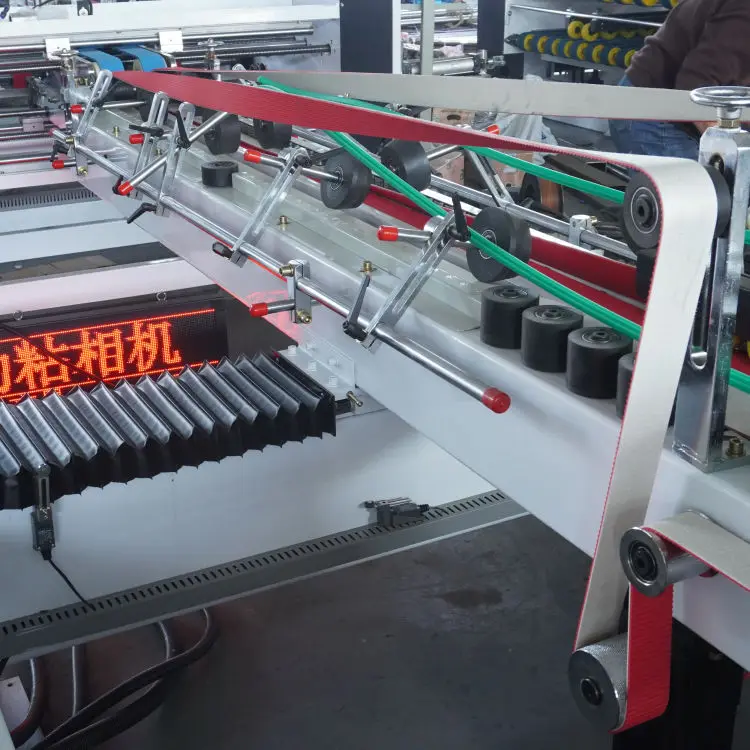 New Product Idea Flexo Folder Gluer Automatic Folder Gluer Machine