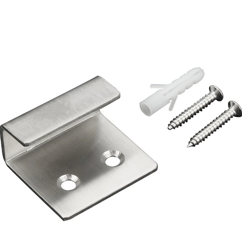 Modern Design Metal L Corner Connecting Brackets Ceramic Tile Hanging Code Bracket Hanger for Kitchen and Bathroom Wall Hook
