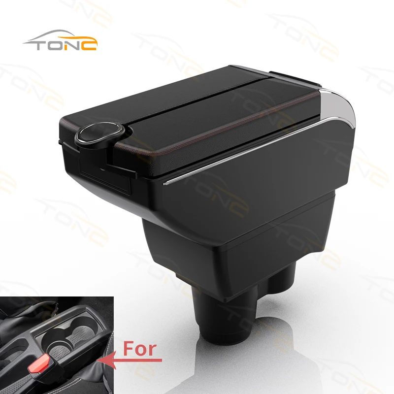 Новый 2019 DUSTER TONC коробка для подлокотника в автомобиле усовершенствованный материал ABS Двухслойное хранилище и дизайн подстаканника
