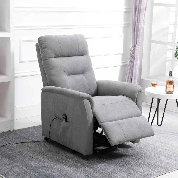 Fabric electric recliner power lift chair for elderly BLC-748