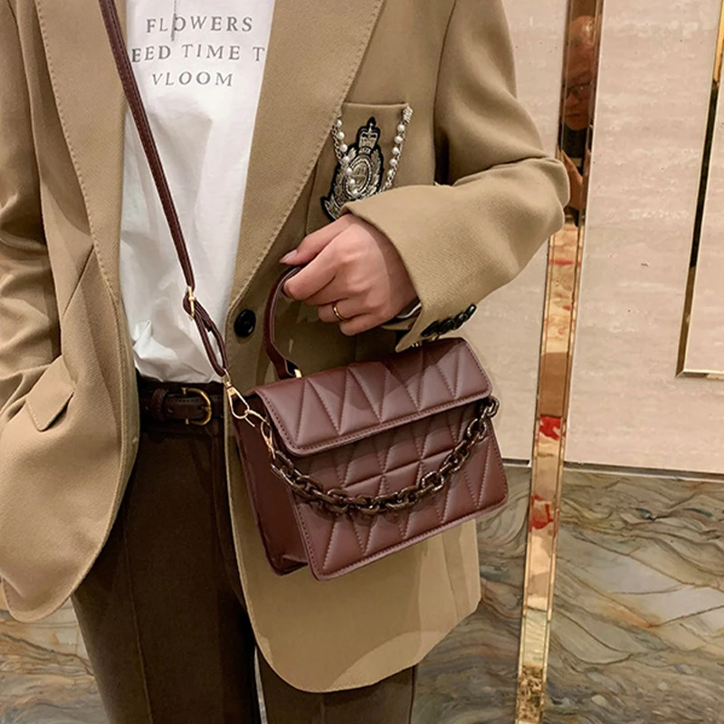 New Popular Mini Handbag for Women Fashion Niche Crossbody Bag Trend Embroidered Thread Women Handbag Crossbody